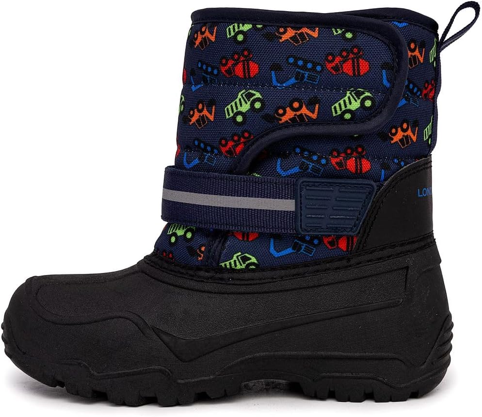 Dex Boys and Girls Snow Boots - Insulated Waterproof Winter Kids Snow Boots - Size Toddler, Little Kid and Big Kid