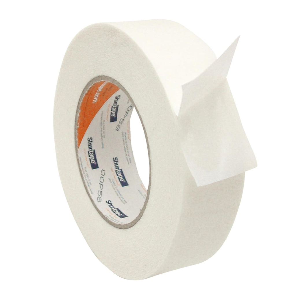 DT-200/WI1555 DT-200 Double-Sided Non-Woven Tissue Tape: 1-1/2" x 55 yd., White