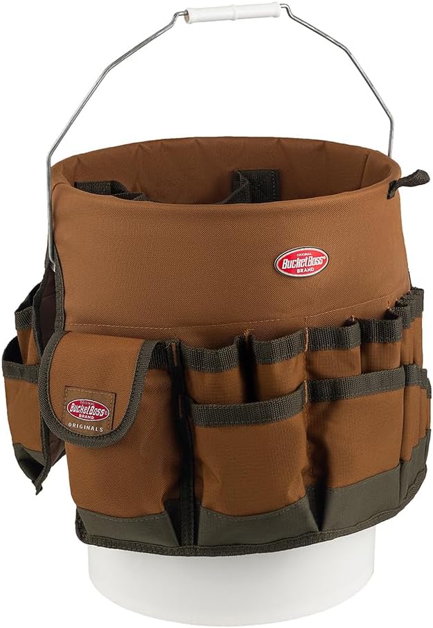 The Bucketeer Bucket Tool Organizer in Brown, 10030