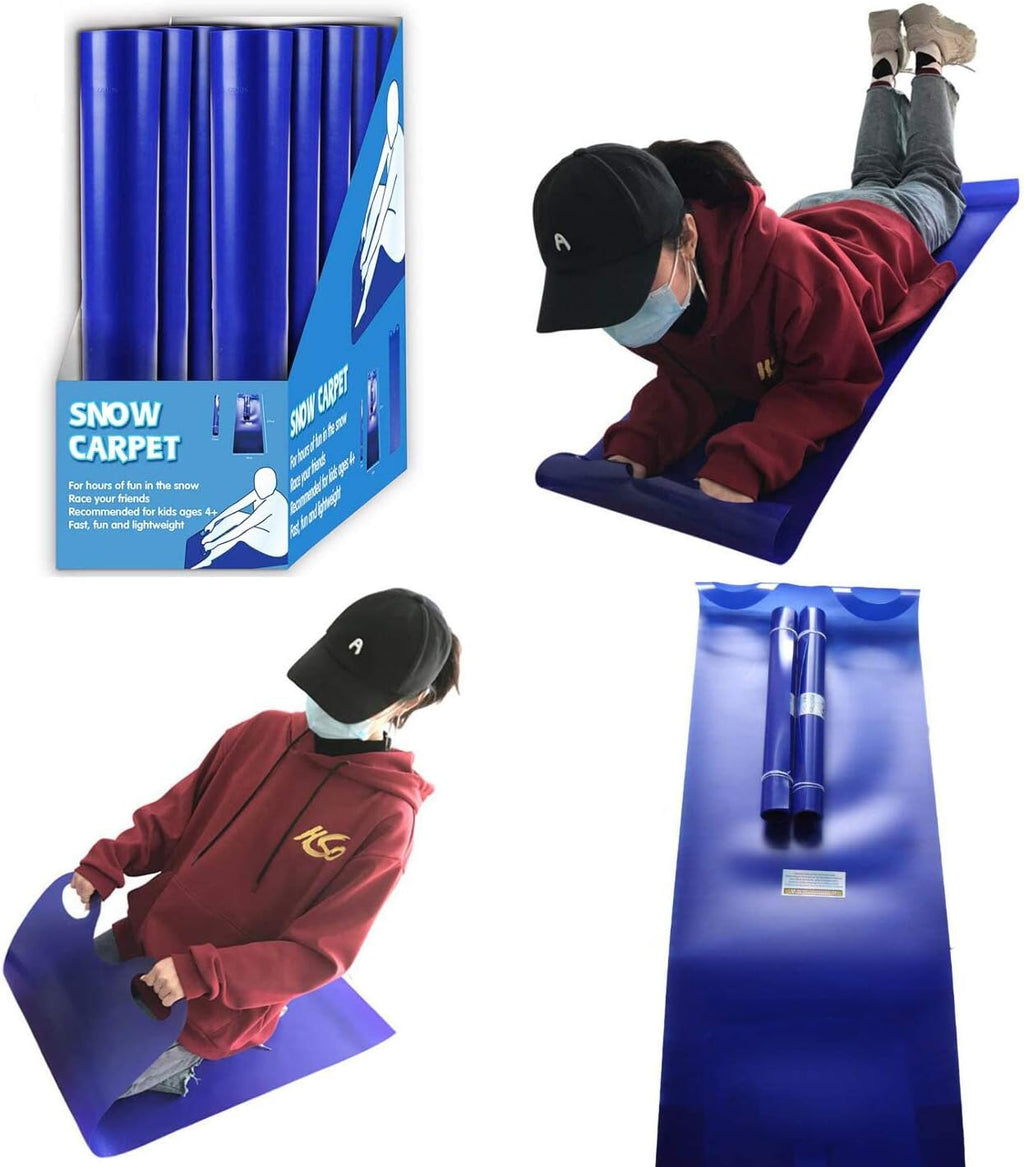 Winter Snow Sled for Kids and Adults, High Speed Snow Sledding Equipment
