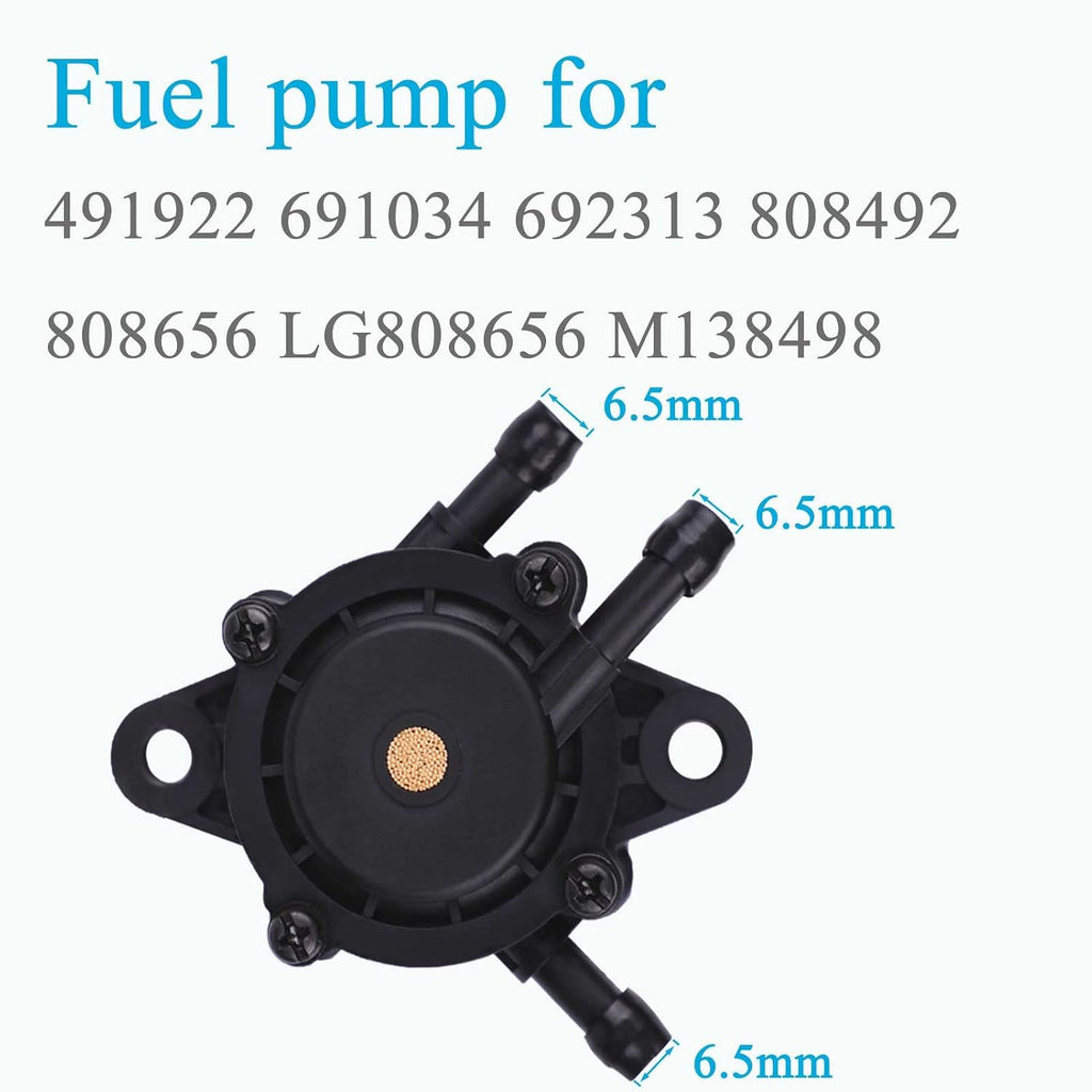 698754 Air Filter, 492932S 492932 Oil Filter with 691035 Fuel Filter Tune up Kit Compatible with 499486 499486S 18-26