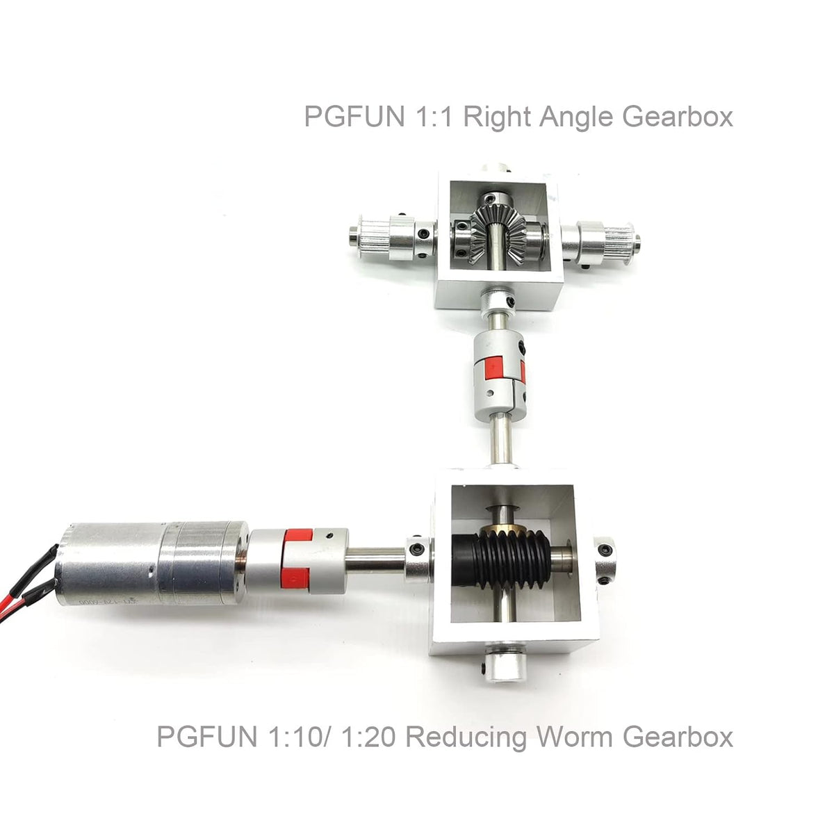 1:1 Right Angle Bevel Gearbox 1 Module 20 Teeth 90° Angle Drive Steering Gear Device Simple Mechanical DIY Module with 6mm Shaft