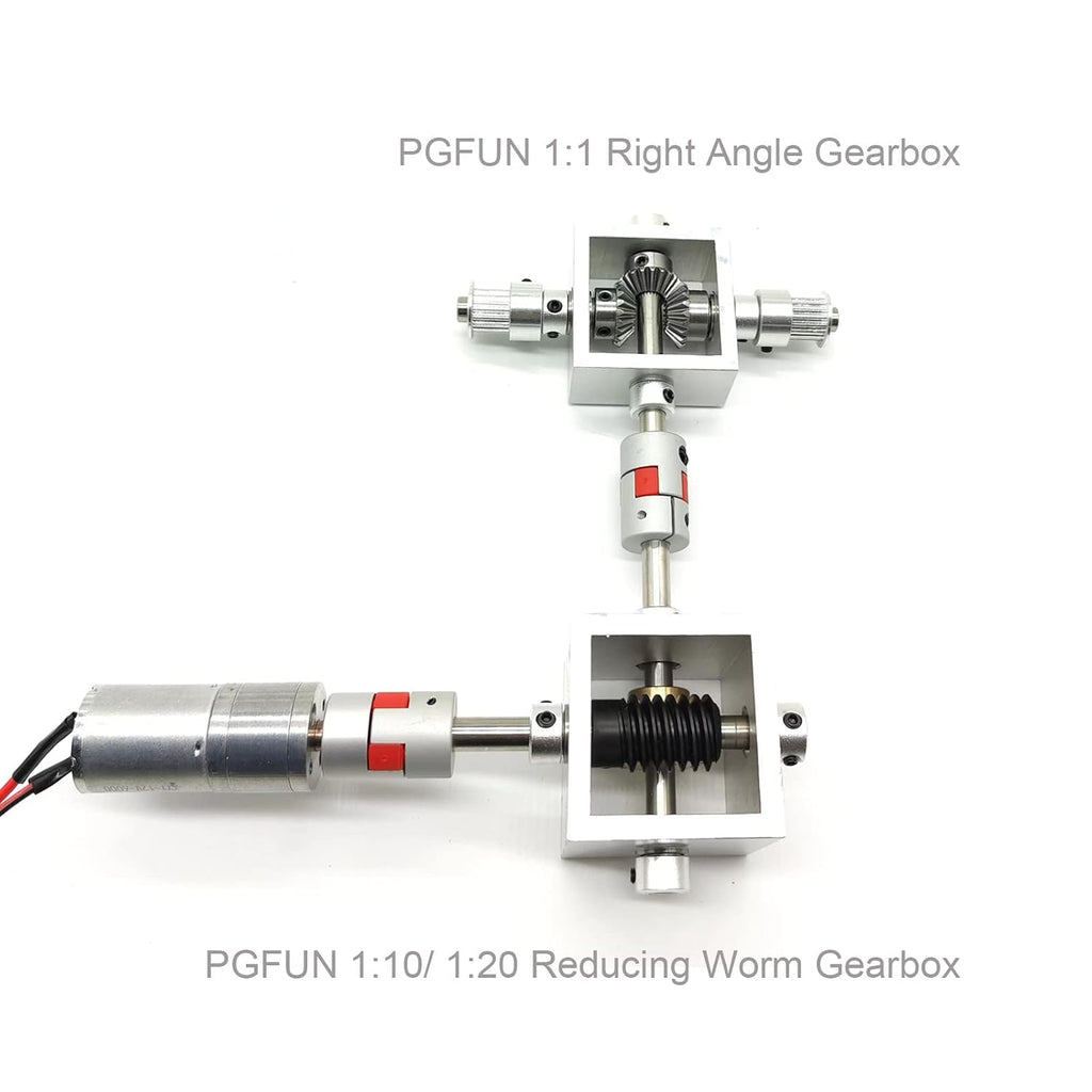 1:1 Right Angle Bevel Gearbox 1 Module 20 Teeth 90° Angle Drive Steering Gear Device Simple Mechanical DIY Module with 8mm Shaft