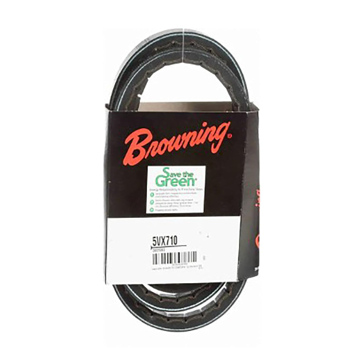 Browning 5VX710 Gripnotch V-Belts, 5VX Belt Section, 358 Gripbelt