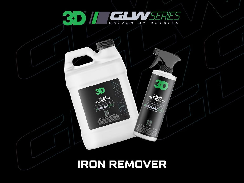 GLW Series Iron Remover – Fast Acting Fallout & Brake Dust Cleaner | pH Balanced Wheel & Paint Decontamination | DIY