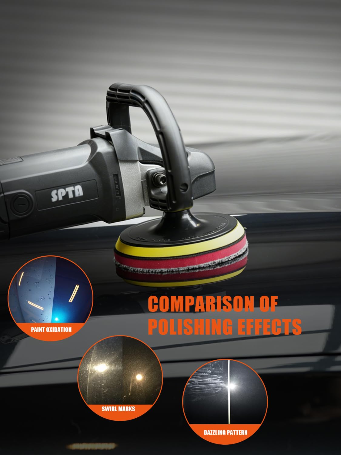 5"(125MM) Microfiber Cutting Pads, 3PCS Soft Microfiber Wax Removal Pad, Detailing Wax Applicator Pad