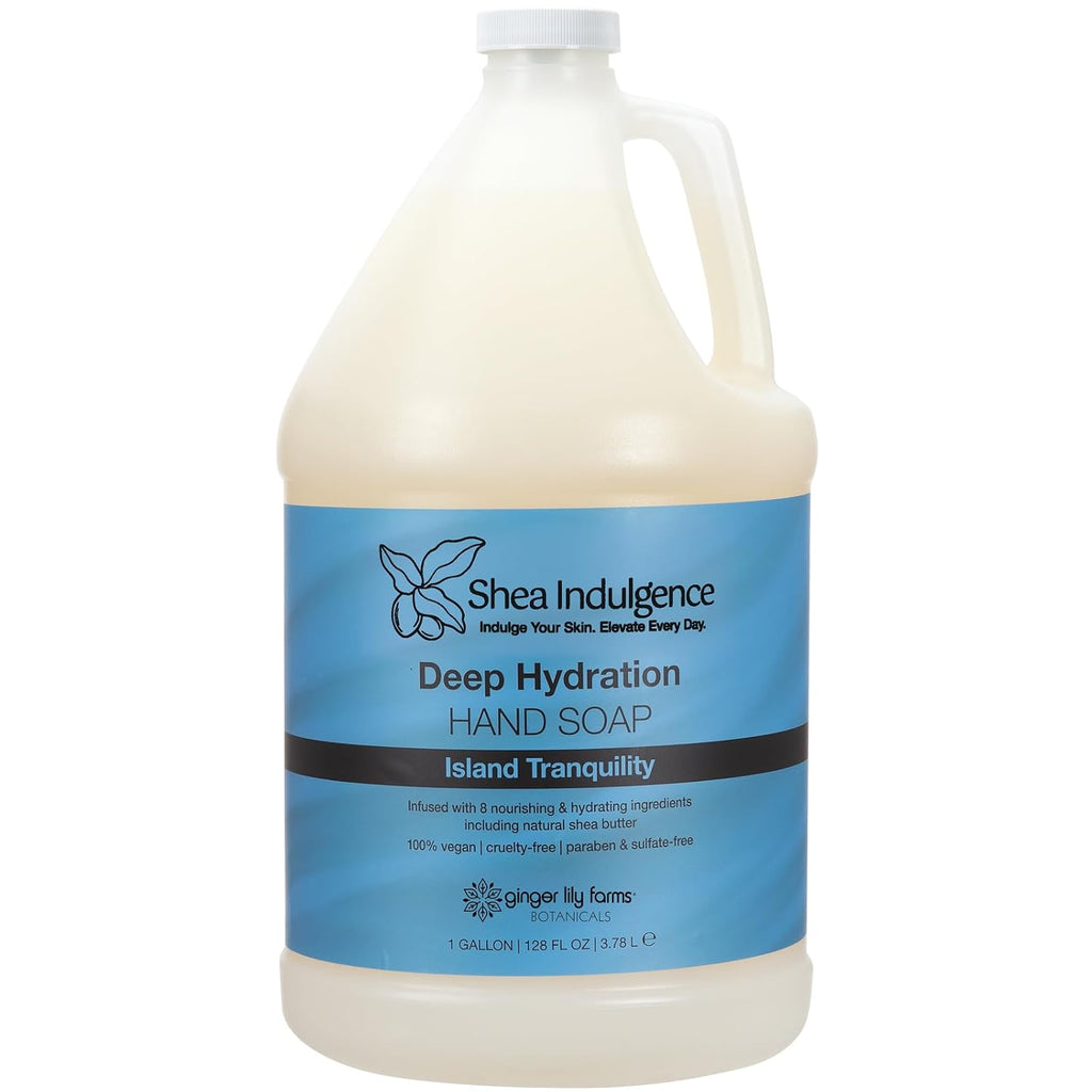 Shea Indulgence Hand Soap, 128oz, Island Tranquility