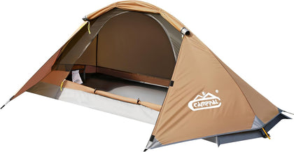 1 Person Tent for Camping Hiking Mountain Hunting Backpacking Tents 4 Season Resistance to Windproof Rainproof and