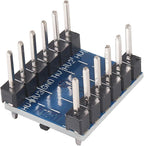 8pcs 4 Channel IIC I2C Logic Level Converter Bi-Directional Module 3.3V-5V Shifter Modules for Raspberry Pi Microcontrollers