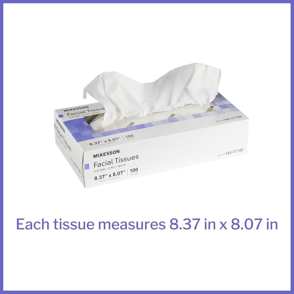 Facial Tissues Boxes Bulk Tissue, 3000 ct, 100 per Pack