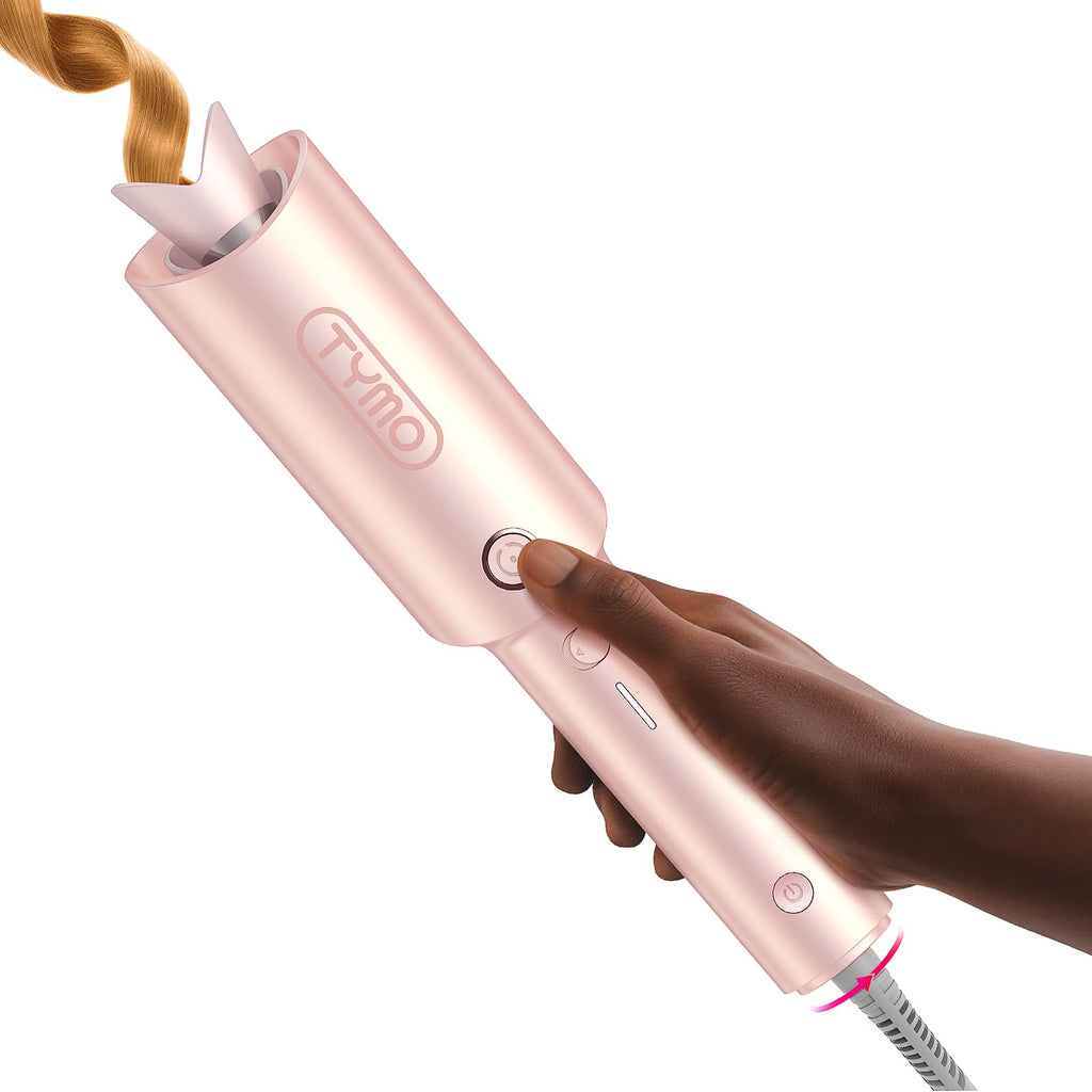Automatic Rotating Curling Iron, TYMO CURLPRO Beach Waves Hair Curler