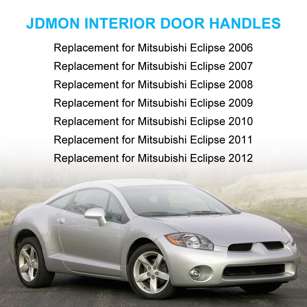 JDMON Interior Door Handles Replacement for Mitsubishi Eclipse 2006-2012