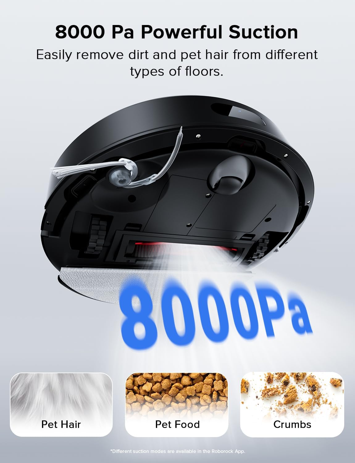 Q7 L5 Robot Vacuum and Mop Combo, 8,000Pa Suction | Upgraded from Q5 Pro, Dual Anti-Tangle System, LiDAR Navigation