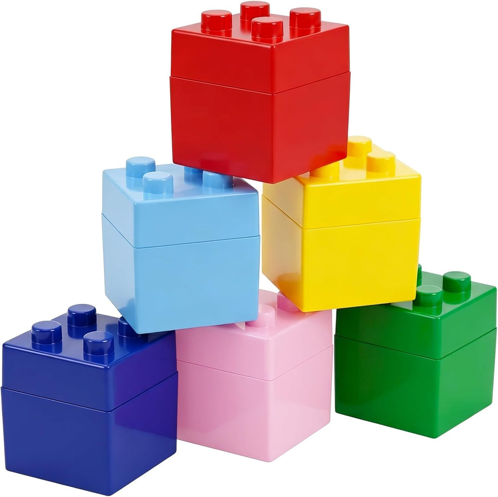 36 Pcs Colorful Favor Boxes, Plastic Gift Boxes, 2x2x2 Inches