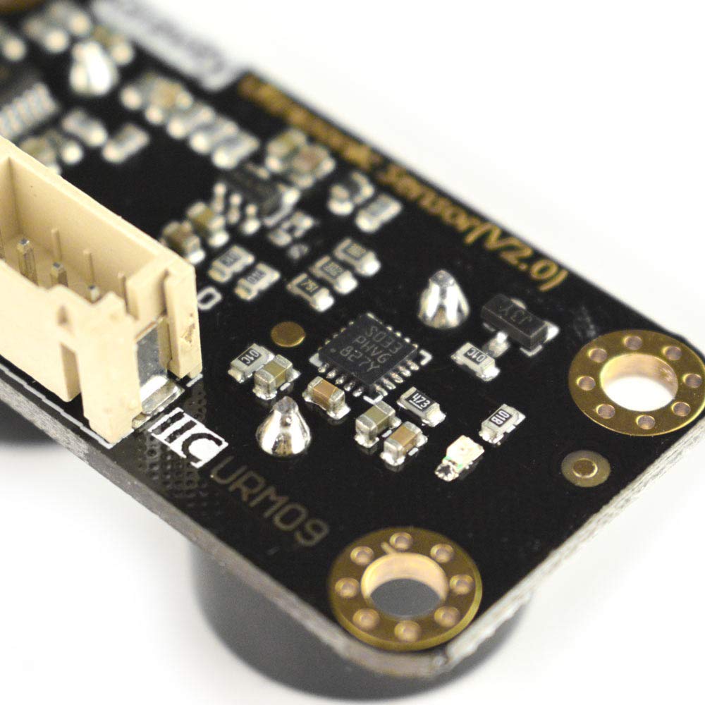 Gravity: I2C URM09 Ultrasonic Sensor - Distance Measurement Sensor Module Compatible with Arduino, Raspberry pi - Range 150cm 300cm 500cm