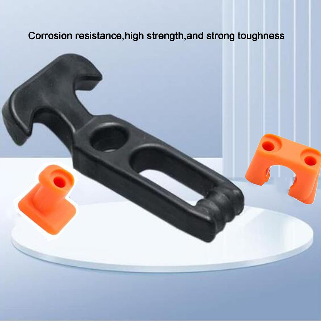 COOLOGIN Rubber Flexible T-Handle Hasp Draw Latch for Tool Box, Cooler