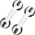 Grab Bars for Bathtubs and Showers, 2 Pack Shower Handle 12 Inch Strong Suction Shower Bar, Safety Bars for Shower