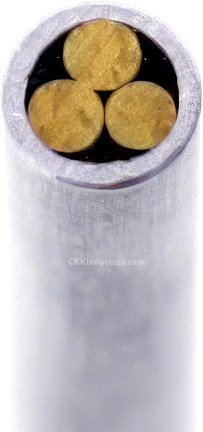 Mosaic Pin - (0.125 (1/8) Inch Diameter) - (410AB) - (Aluminum Outer Material)(Brass Inner Material) - Decorative