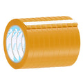 10 Pcs Poly Bag Sealing Tape, 1/2" x 100 Yard, Earthy Yellow