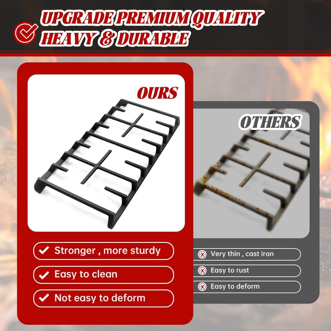 DG94-00937A DG94-00468B Side Grate Replacement for Samsung Stove Parts
