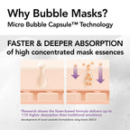 30 Seconds Bubble Mask REPAIR, EGF Liposome Face Mask, 2.36 fl oz