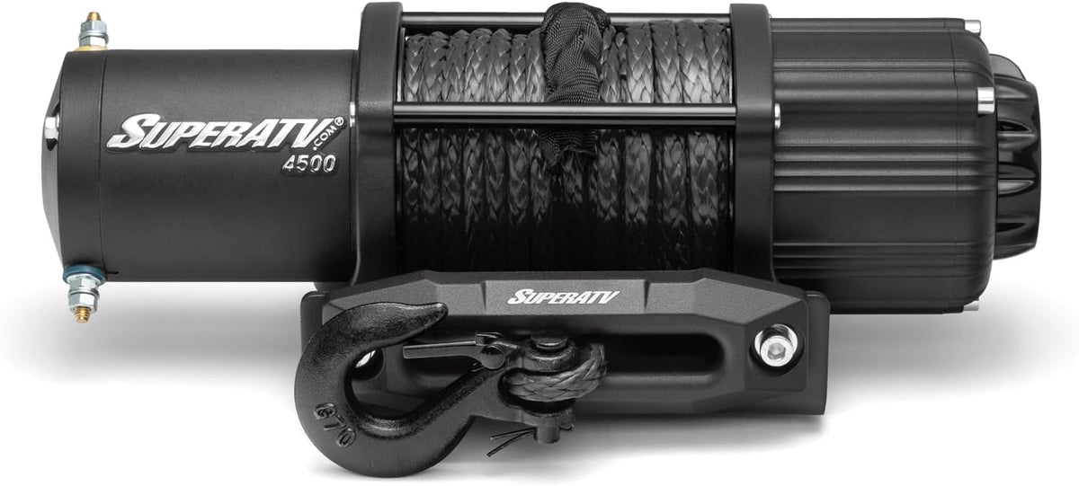 4500 Lb. UTV/ATV Winch (With Wireless Remote & Synthetic Rope)