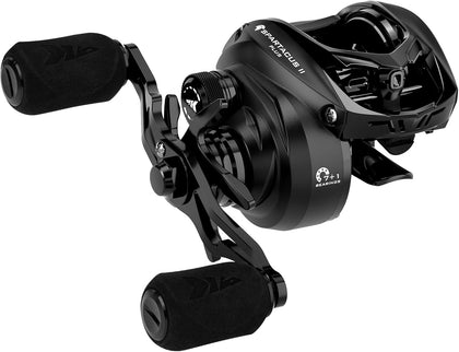 Spartacus II Plus Baitcasting Fishing Reels with 8.0:1 Gear Ratio | Max Drag: 17.6 lb, 7+1 MaxiDur Double-Shielded