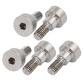 uxcell 304 Stainless Steel Hex Socket Bolt 8mm Dia 6mm L M6 Thread 5pcs