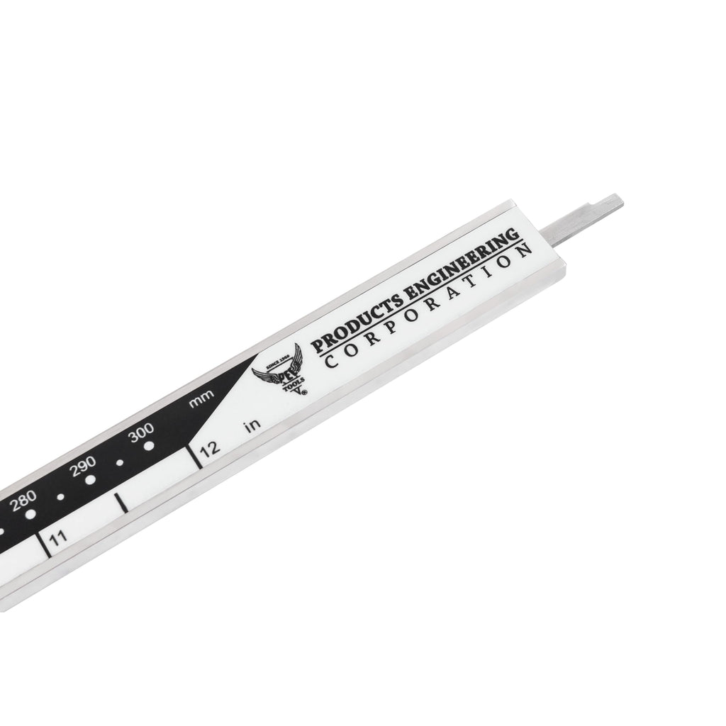 PEC Tools Digital Caliper, 12 Inch/300mm