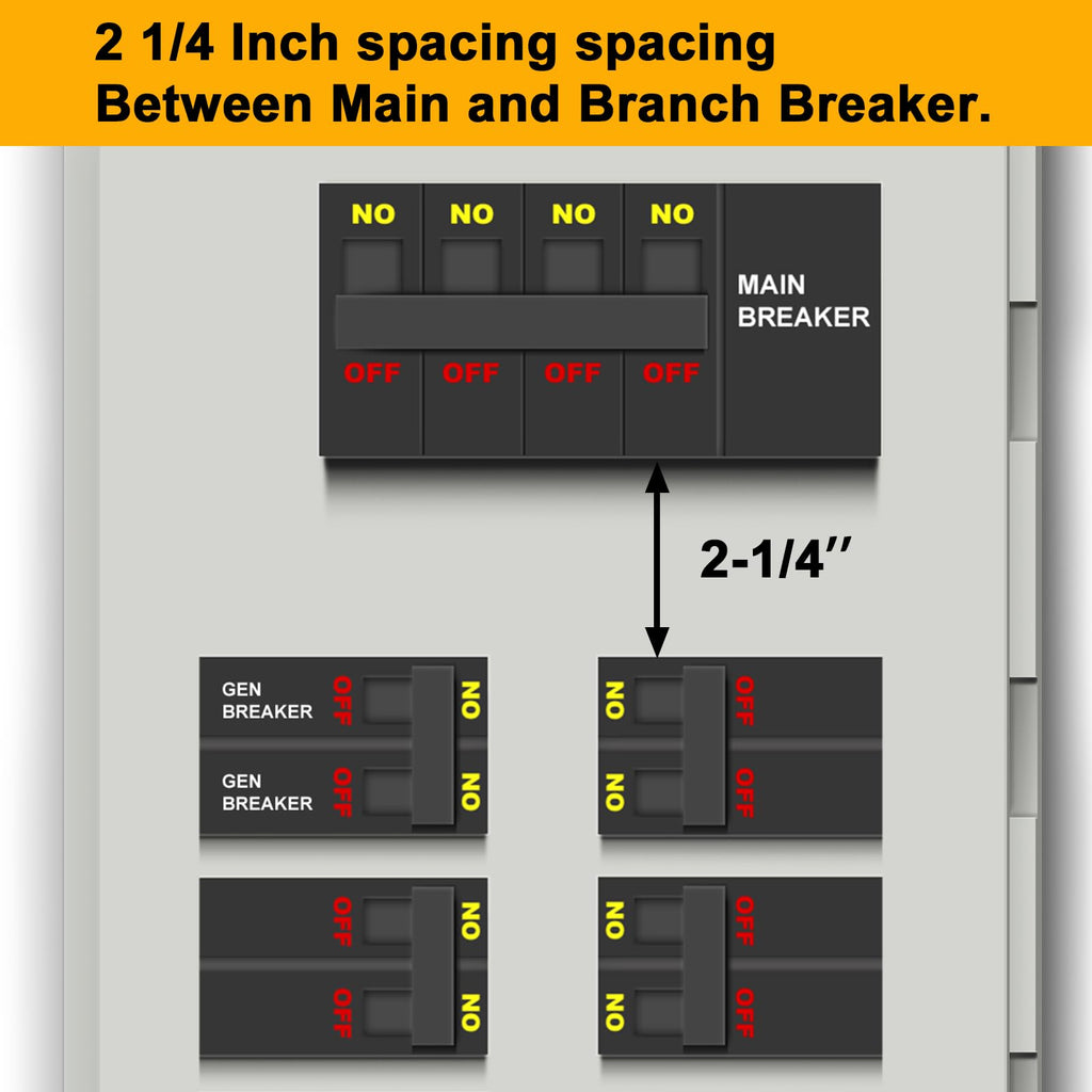 QYZZRS Generator Interlock Kit Compatible with GE General Electeric