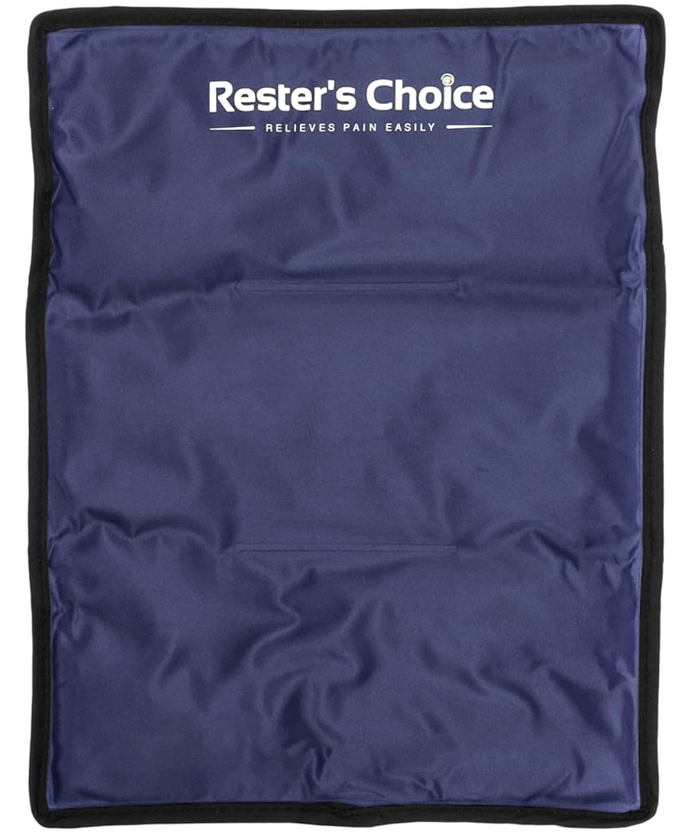 Ice Pack for Injuries Reusable, Soft Gel Flexible - (Large: 11"x14.5") for Hip, Shoulder, Knee, Back - Comfy Cold