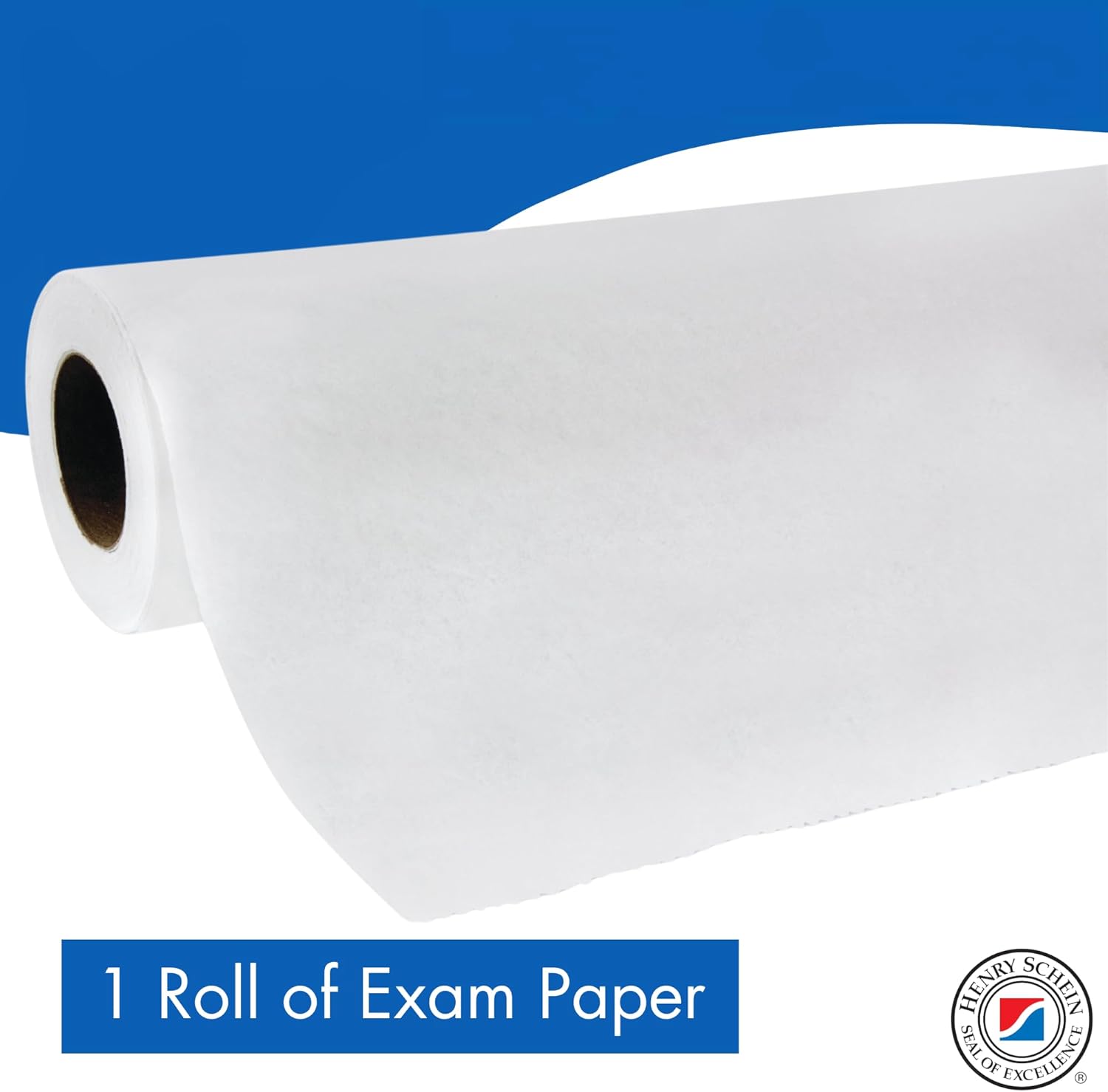 Smooth Exam Table Paper, 21" x 225 Ft, Standard, 1 Roll | Latex Free, Disposable, Suitable for Medical, Dental