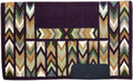 Horse Western Ranch Saddle pad/New Zealand Wool Western Saddle Blanket Top Wool Pad Sensor Flex (Customization