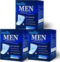 Deodorizing Incontinence Pads for Men,Medical Urine Shields Day&Night 3.5/7 Fl Oz,Male Pads for Leakage 3 Boxes of