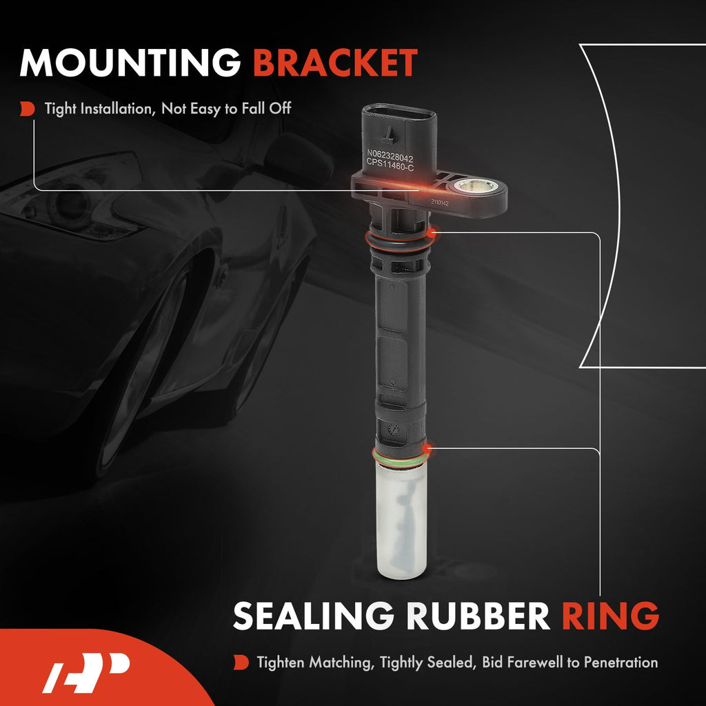 A-Premium Engine Crankshaft Position Sensor, Compatible with Audi & Porsche