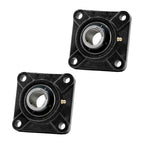 MAPLE ACE UCF208-24 Square Flange Bearing 1-1/2" Bore Self-Aligning (Qty 2)