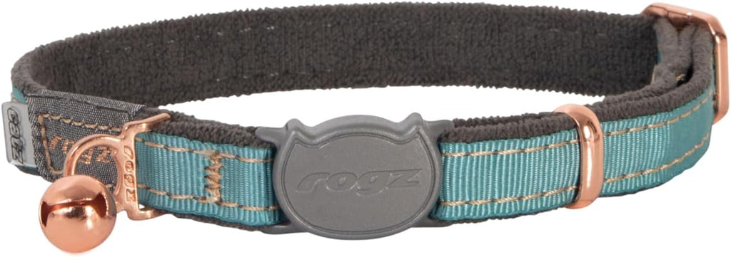 Urban Cat Safety Collar Small/Medium - Turquoise Moon