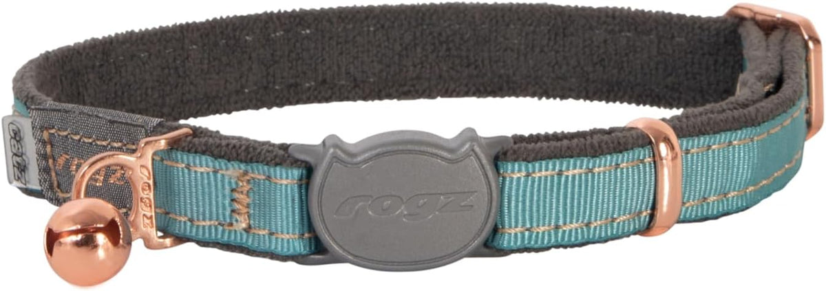 Urban Cat Safety Collar Small/Medium - Turquoise Moon