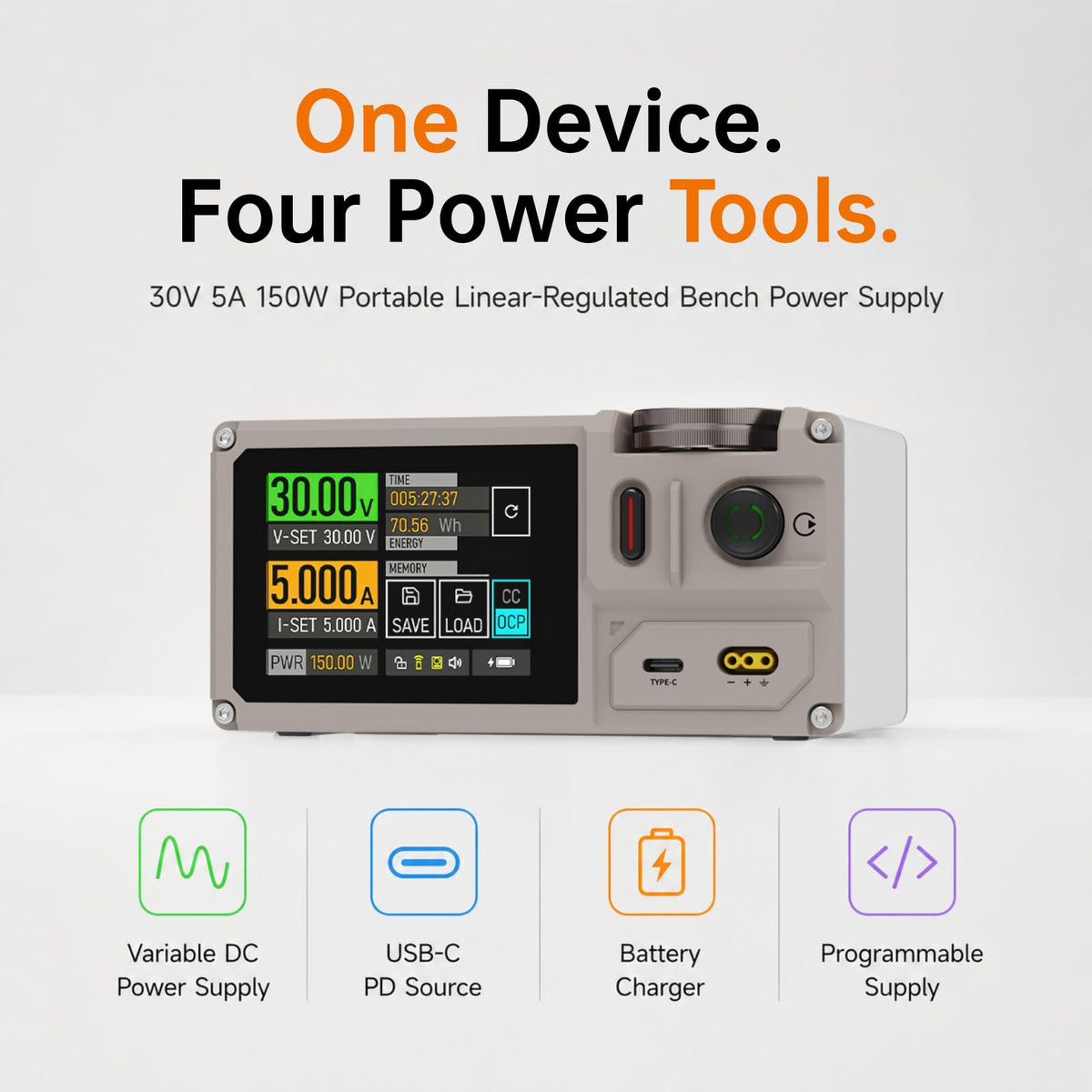 ISDT MP305B Portable Multifunction DC Power Supply Variable
