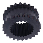 Demfec Coupling Sleeve Elastomer 9JE Compatible with S-Flex series, Solid Design, 6" OD, 3" Elastomer Length,1800 in-lbs Nominal Torque