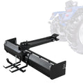 Box Scraper Compatible with Tractor Box Blade Hitch Tow Suitable for Construction Landscaping Agriculture Steel