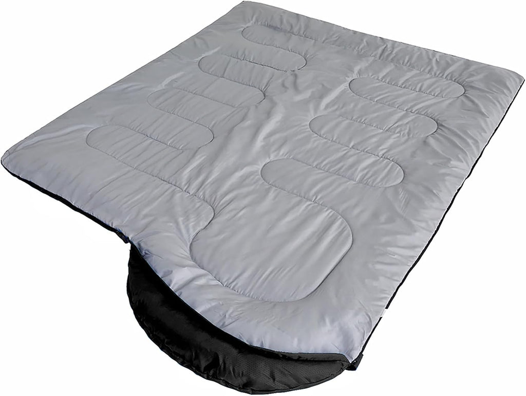 Camping Sleeping Bag - 3 Season Warm & Cool Weather - Summer Spring Fall Lightweight Waterproof for Adults Kids