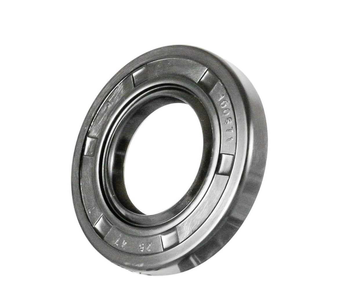 EAI Oil Seal 25mm x 47mm x 7mm (2 PCS) TC Double Lip w/Spring. Metal Case w/Nitrile Rubber Coating