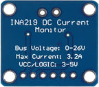 4Pcs INA219 I2C Bi-Directional DC Current Power Supply Sensor Breakout Board Module I2C IIC Interface