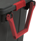 Storage Bins 40 Gallon Heavy-Duty Plastic Storage Bins, 2 Pack Container Totes with Durable Lid and Secure Latching