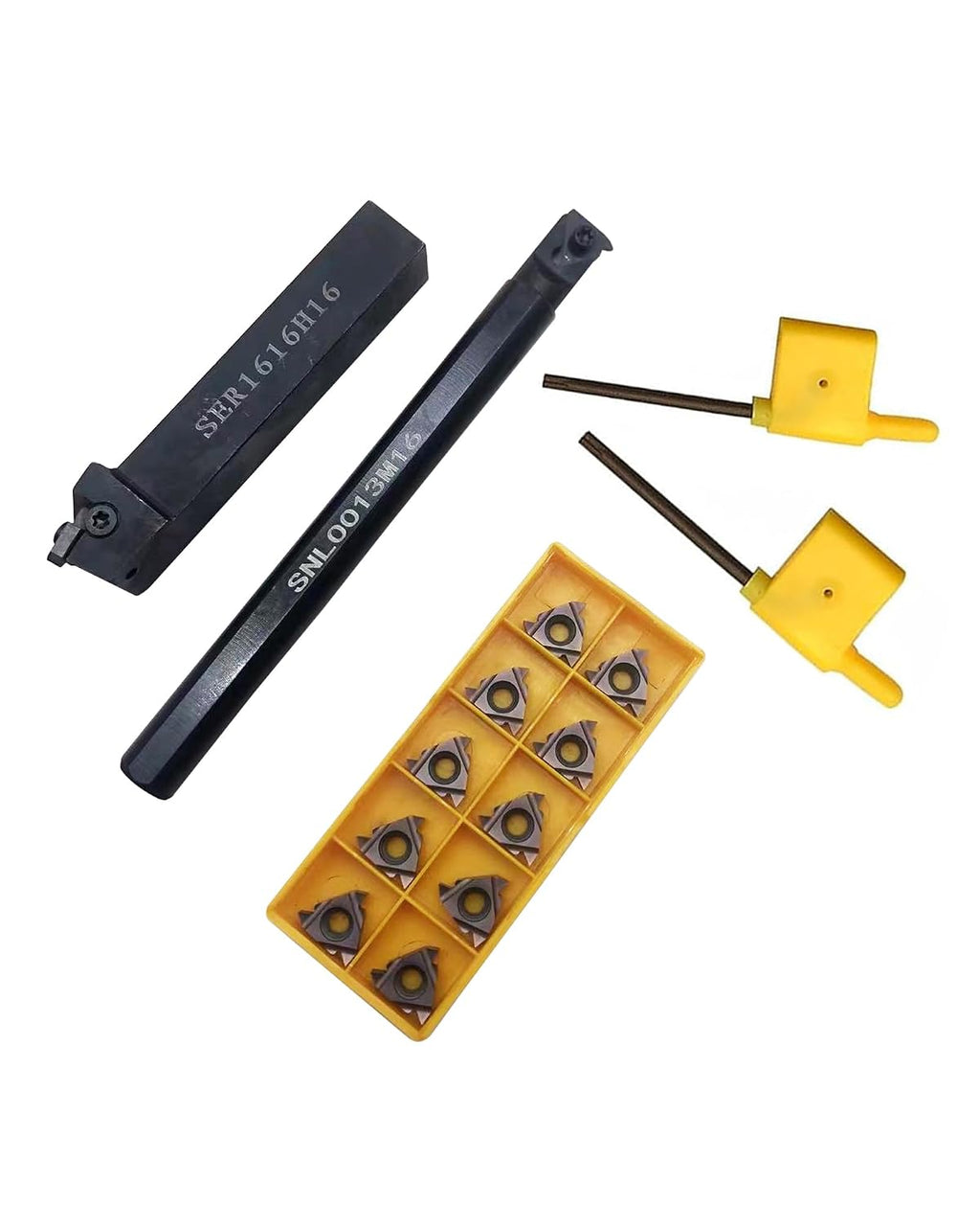 SNL0013M16 SER1616H16 Threading Tool Holder with16ER AG60 Carbide Inserts