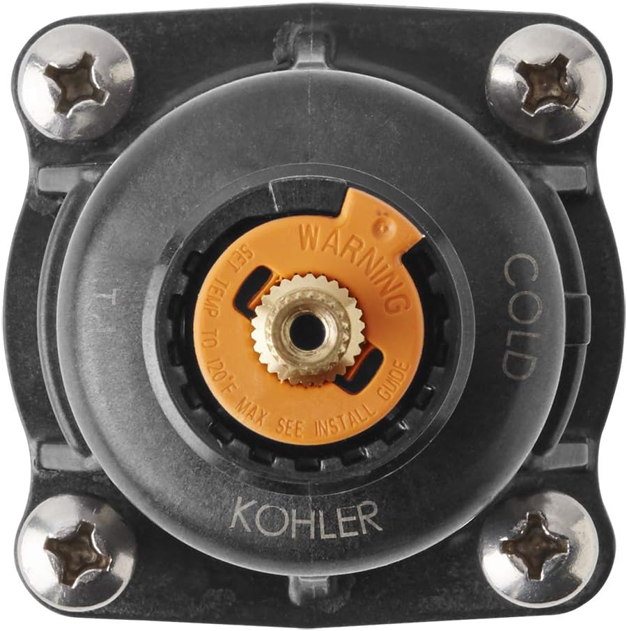 KOHLER Rite-Temp Pressure Balance Cartridge, Genuine Part GP800881, One-Piece Design Simplifies Installation and Maintenance