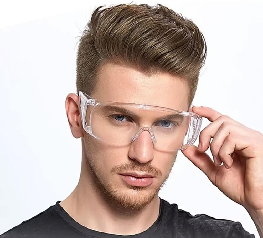 Eye Safety Goggles 2 Pack – Anti-Fog, Shatterproof & Scratch-Resistant Eye Protection | ANSI Z87.1 & EN166 UV