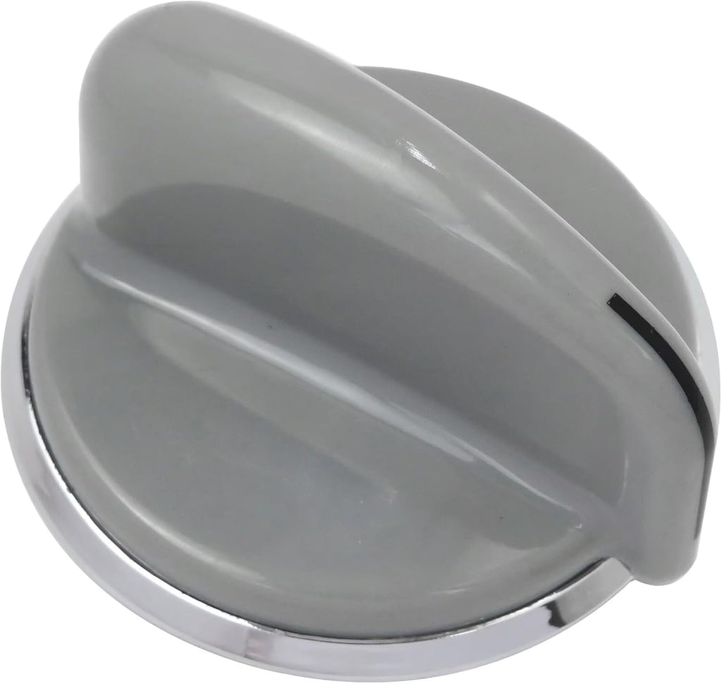 2Pcs WH01X10462 Dryer Control Knob with Reinforced Metal Ring Suited for GE GTDN50 Series GTDN500EM0WS GTDN500EM1WS GTDN500EM2WS GTDN500GM0WS GTDN500GM1WS GTDN500GM2WS