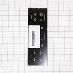 WB27T11511 for GE Specific Models Range Faceplate Overlay 191D7792P001